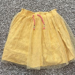 Matilda Jane size 8 mustard skort - NWOT